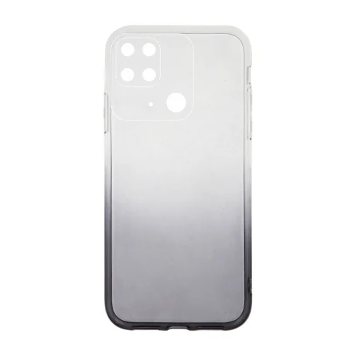 Telefontok Xiaomi Poco C40 - Gradient - átlátszó/szürke átmenetes szilikon tok
