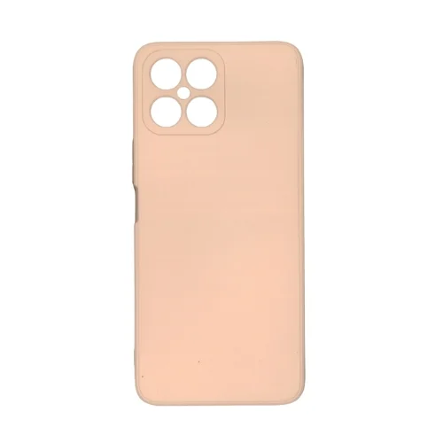 Telefontok Honor X8 - púder pink szilikon hátlap tok