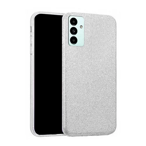 Samsung Galaxy A04s (A047) Telefontok - Ezüst Shiny tok