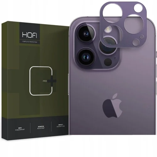 iPhone 14 Pro - HOFI kameralencse lila védőkeret