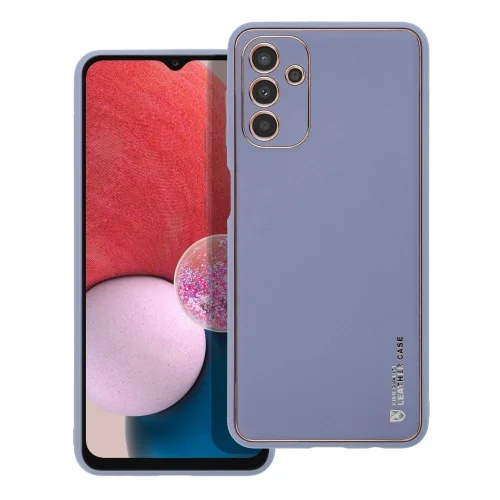 Samsung Galaxy A13 5G Telefontok - Forcell műbőr hátlap tok, kékes-lila