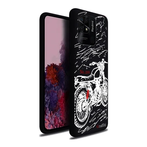 Xiaomi Redmi 10C Telefontok - Graffiti No. 210 MINTÁS SZILIKON TOK