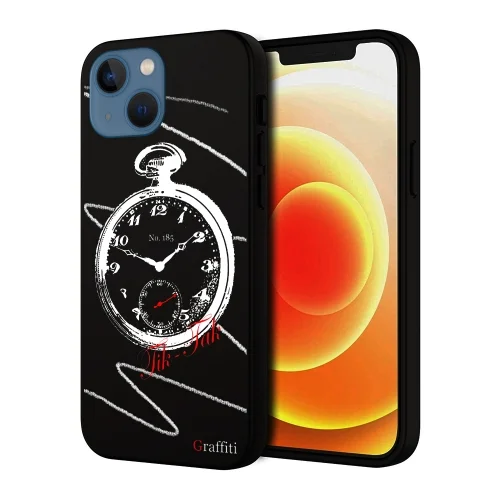 iPhone 14 Plus Telefontok - Graffiti No.185 mintás szilikon tok