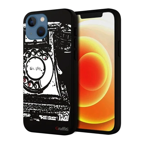 iPhone 14 Plus Telefontok - Graffiti No.189 mintás szilikon tok