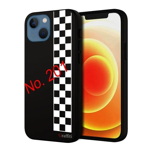 iPhone 14 Plus Telefontok - Graffiti No.201 mintás szilikon tok