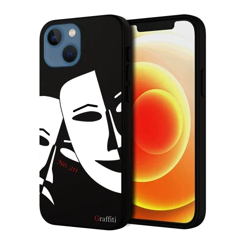 iPhone 14 Plus Telefontok - Graffiti No.211 mintás szilikon tok