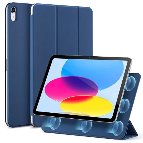 Tablettok iPad 2022 10.9 (iPad 10) - ESR REBOUND - kék smart case mágneses rögzítéssel