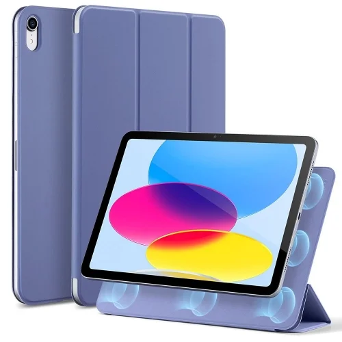 Tablettok iPad 2022 10.9 (iPad 10) - ESR REBOUND - szilva kék smart case mágneses rögzítéssel