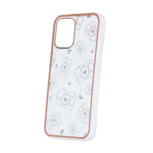 Telefontok Xiaomi 12T - Valentine 3 - mintás műanyag átlátszó hátlaptok, szilikon kerettel