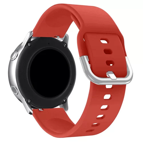 Huawei Watch GT 3 (46 mm) okosóra szíj - Strap - piros szilikon szíj (szíj szélesség: 22 mm)