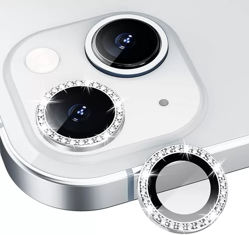 iPhone 13 mini - Diamond - üveg, kameralencse védőkeret