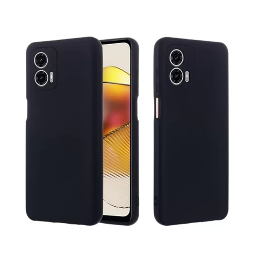 Motorola Moto G73 Telefontok - fekete szilikon tok