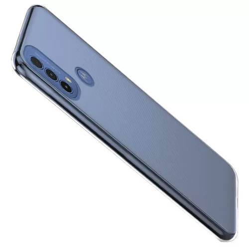 Telefontok Motorola Moto E20 - átlátszó szilikon tok