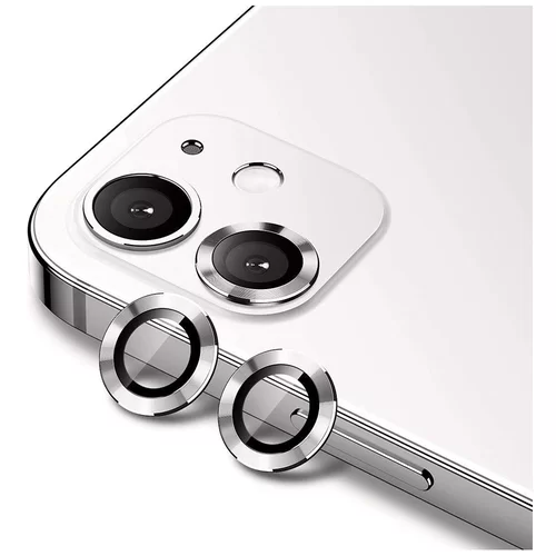 iPhone 12 mini - Metal - üveg, kameralencse védőkeret