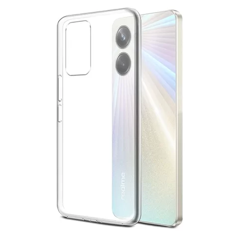 Realme 10 Telefontok - átlátszó szilikon hátlap tok