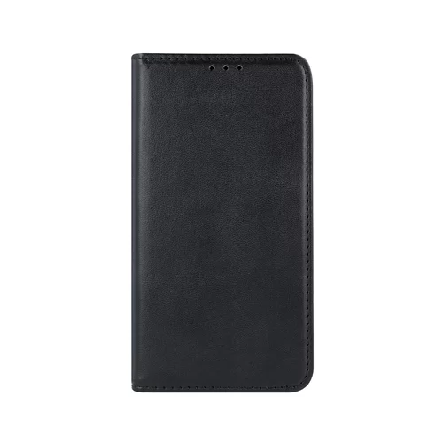Telefontok Xiaomi Redmi Note 12S - Smart Magnetic fekete szilikon keretes mágneses könyvtok