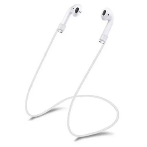 Tech- Protect Strap - headset fülhallgató tartó szilikon, nyakba akasztható, fehér