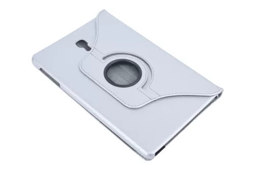 Tablettok Samsung Galaxy Tab A 10.5 (2018, T590, T595) - ezüst fordítható műbőr tablet tok