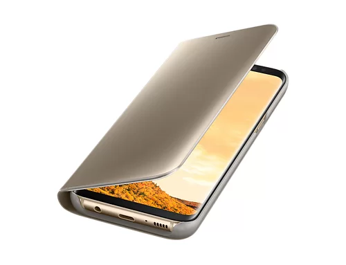 Telefontok Huawei Y5p - Arany Clear View Tok