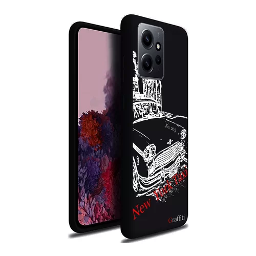 Xiaomi Redmi Note 12 4G / LTE Telefontok - Graffiti No.205 mintás szilikon tok
