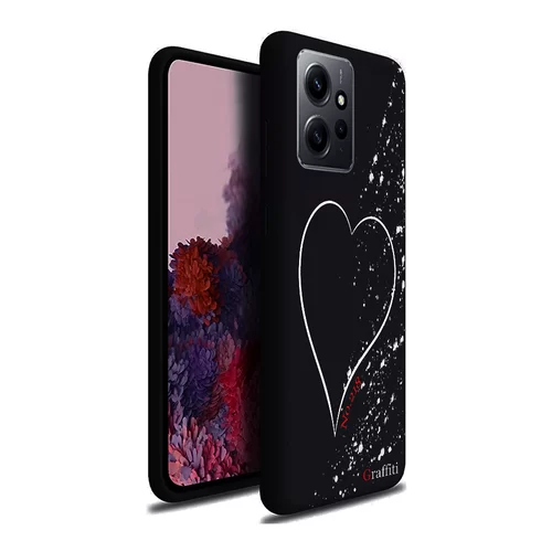 Xiaomi Redmi Note 12 4G / LTE Telefontok - Graffiti No.218 mintás szilikon tok