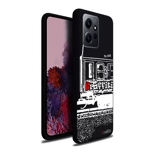 Xiaomi Redmi Note 12 4G / LTE Telefontok - Graffiti No.222 mintás szilikon tok