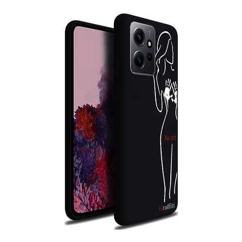 Xiaomi Redmi Note 12 4G / LTE Telefontok - Graffiti No.227 mintás szilikon tok