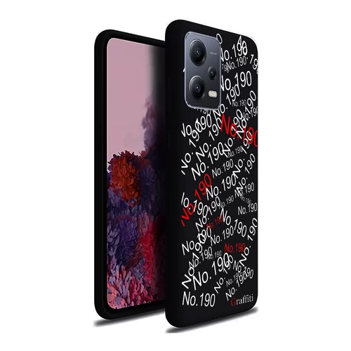 Xiaomi Redmi Note 12 5G Telefontok - Graffiti No.190 mintás szilikon tok