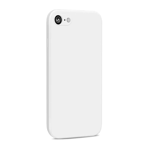 Telefontok iPhone 7 / 8 - fehér szilikon hátlap tok 