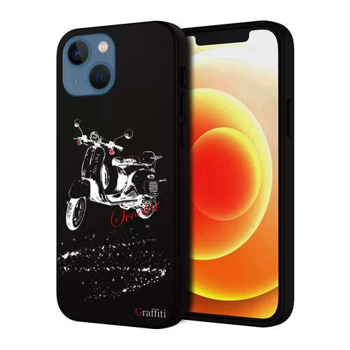 iPhone 15 Telefontok - Graffiti No.184 mintás szilikon tok