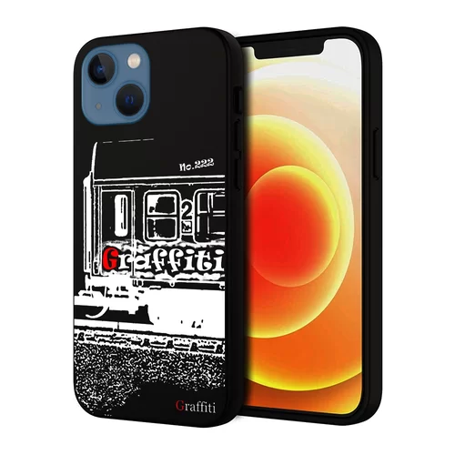 iPhone 15 Telefontok - Graffiti No. 222 mintás szilikon tok