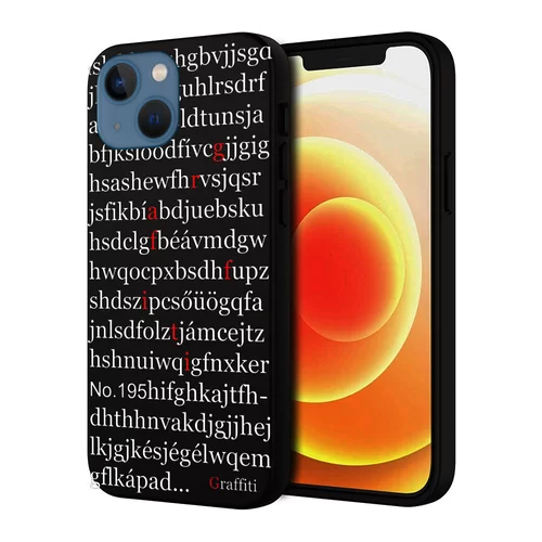 iPhone 15 Plus Telefontok - Graffiti No.195 mintás szilikon tok