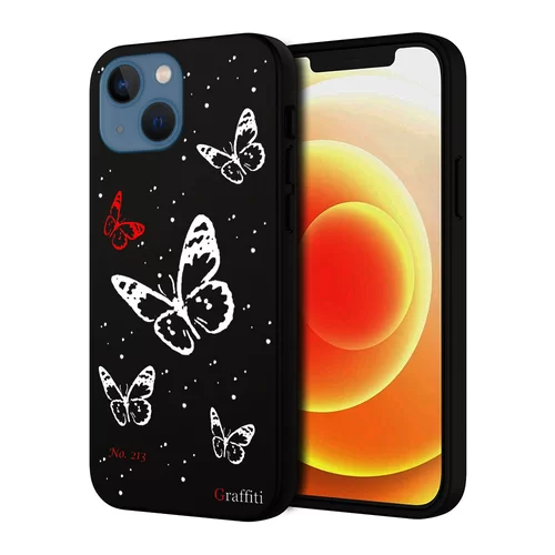 iPhone 15 Plus Telefontok - Graffiti No. 213 mintás szilikon tok