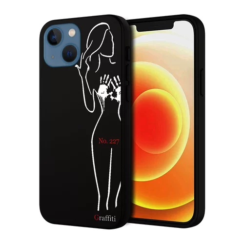 iPhone 15 Plus Telefontok - Graffiti No. 227 mintás szilikon tok