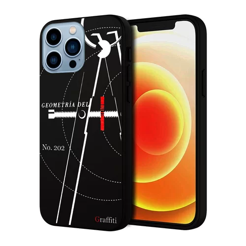 iPhone 15 Pro Telefontok - Graffiti No.202 mintás szilikon tok