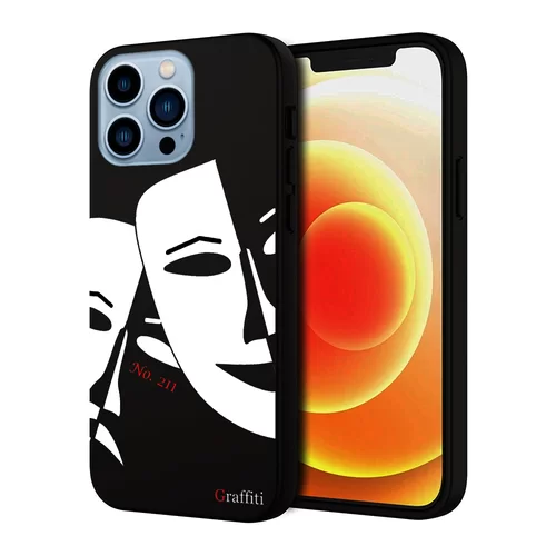iPhone 15 Pro Telefontok - Graffiti No.211 mintás szilikon tok