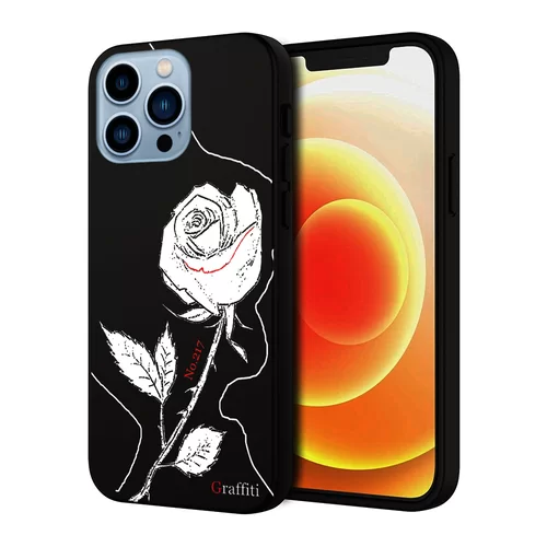 iPhone 15 Pro Telefontok - Graffiti No.217 mintás szilikon tok