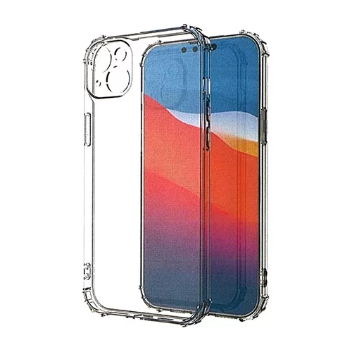 iPhone 15 Telefontok - ütésálló átlátszó tok