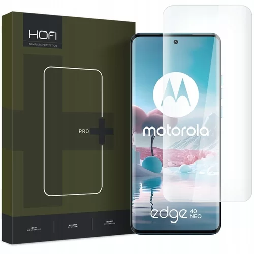 Üvegfólia Motorola Edge 40 Neo - Hofi UV Pro+ - kijelzővédő fólia (az íves részre is ráhajlik) 