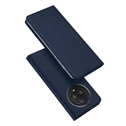 Telefontok Honor Magic5 Pro - Dux Ducis kék flipcover tok
