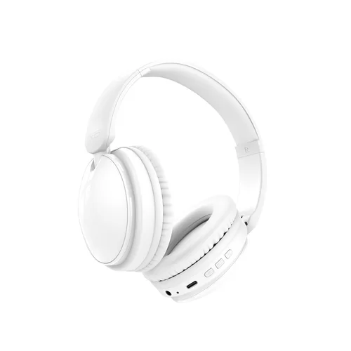 Headset: XO BE36 - vezeték nélküli fejhallgató - fehér