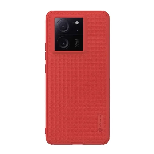 Telefontok Xiaomi 13T Pro 5G - Nillkin Super Frosted - piros hátlap tok