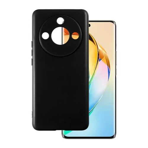 Honor X50 5G Telefontok - fekete szilikon hátlap tok
