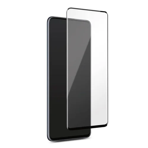 Üvegfólia Oppo A57s - tokbarát Slim 3D üvegfólia fekete kerettel