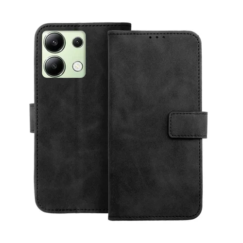Telefontok Xiaomi Redmi Note 13 4G / LTE - Forcell Tender fekete ráhajtófüles könyvtok