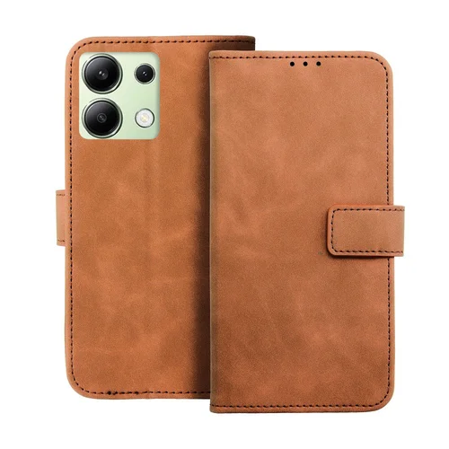 Telefontok Xiaomi Redmi Note 13 5G - Forcell Tender barna ráhajtófüles könyvtok