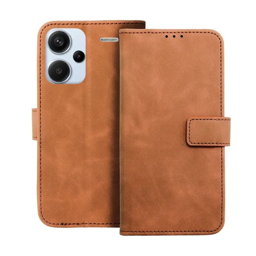 Telefontok Xiaomi Redmi Note 13 Pro+ 5G - Forcell Tender barna ráhajtófüles könyvtok