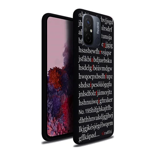 Telefontok Xiaomi Redmi 12C - Graffiti No.195 mintás szilikon tok