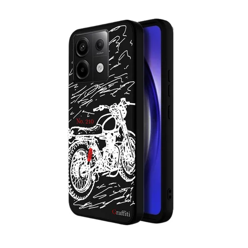 Telefontok Xiaomi Redmi Note 13 5G - Graffiti No.210 mintás szilikon tok