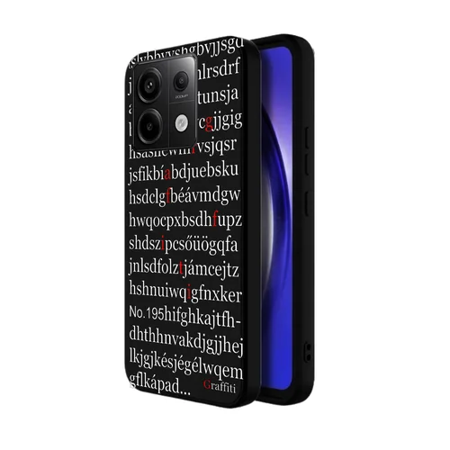 Telefontok Xiaomi Redmi Note 13 Pro 5G - Graffiti No.195 mintás szilikon tok